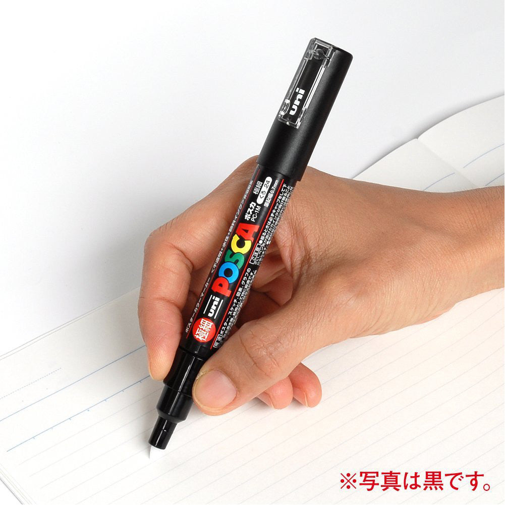 Uni POSCA Colour Markers PC1M12C 0.7mm extra-fine 12 Color Mitsubishi Japan