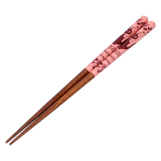 Kiki's Delivery Service Jiji Wood Chopsticks 21cm Pink Studio Ghibli Japan 2023
