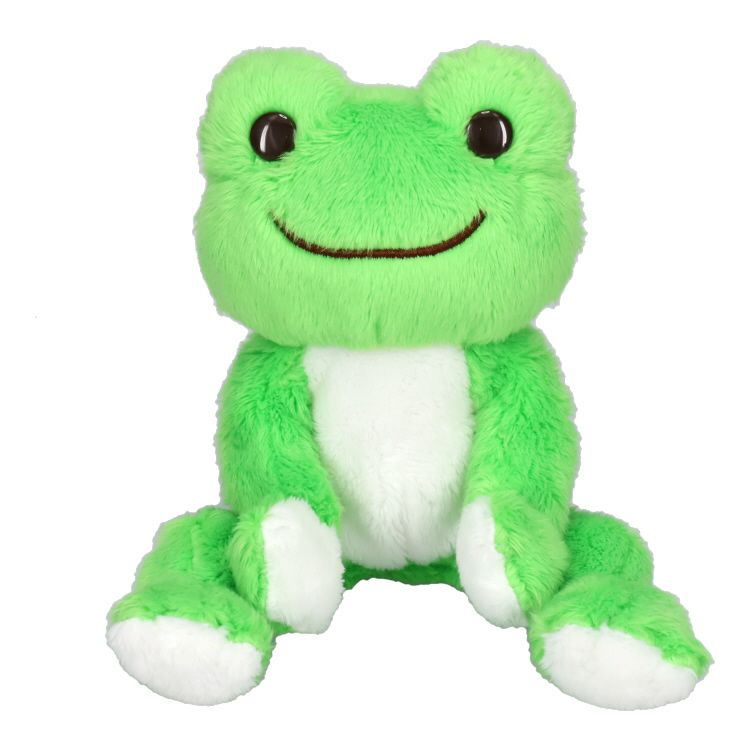 Pickles the Frog Pocket Plush Doll Wakaba Green Japan