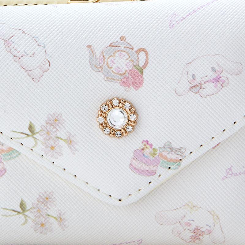 Cinnamoroll Clasp Wallet White Daisy Rico Sanrio Japan 2023