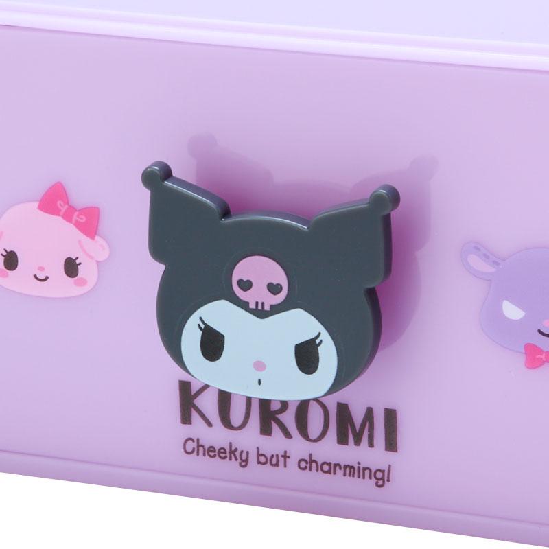 Kuromi Stacking Plastic Chest Sanrio Japan 2023