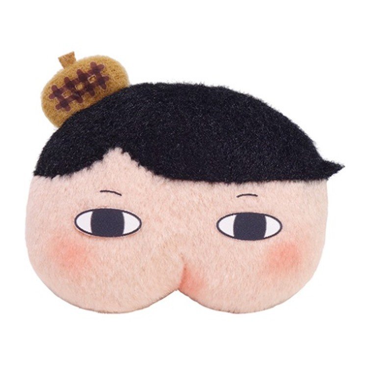 Oshiritantei Butt Detective Plsuh Badge Face Japan