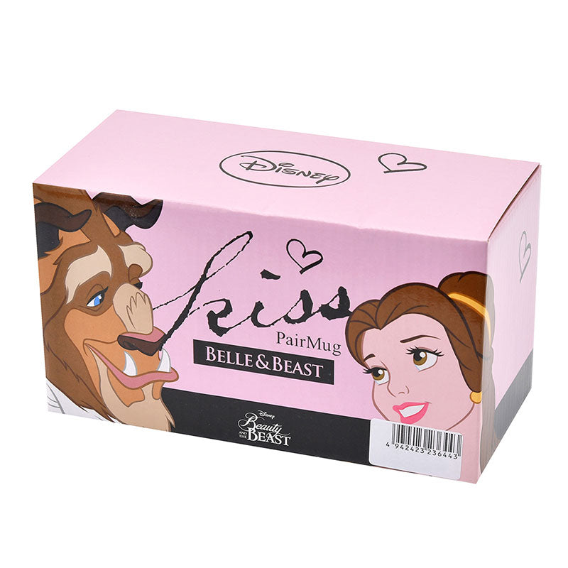 Beauty and the Beast Belle Mug Cup Pair Disney Store Japan Box