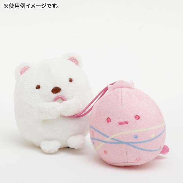 Sumikko Gurashi Water Balloon Pink mini Tenori Plush Doll Festival San-X Japan