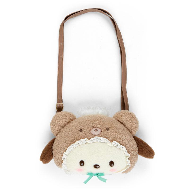 Pochacco 2WAY Plush Pochette Bag Latte Bear Baby Sanrio Japan 2023