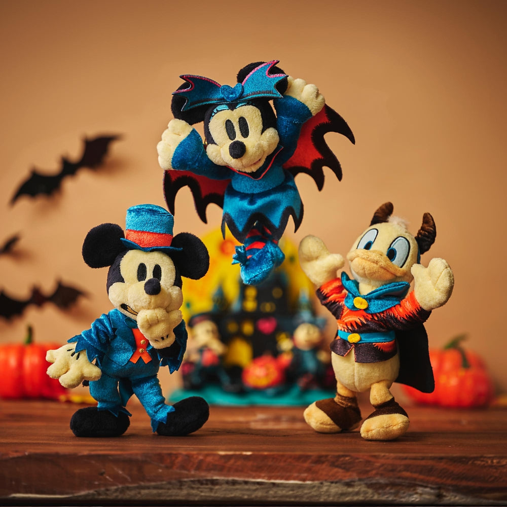 Mickey Plush Keychain Halloween Disney Store Japan 2023