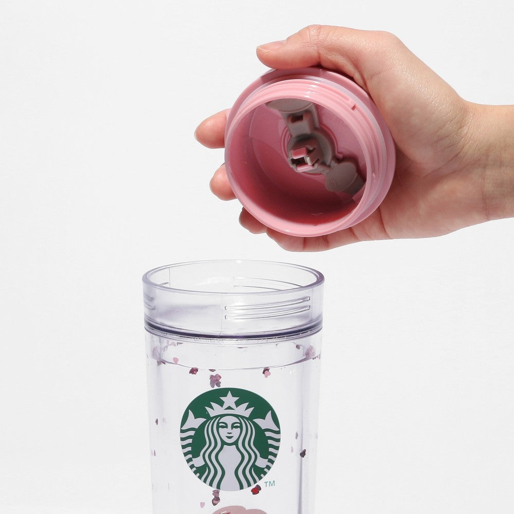 Starbucks Japan Valentine 2024 Water In Tumbler Chocolate 473ml