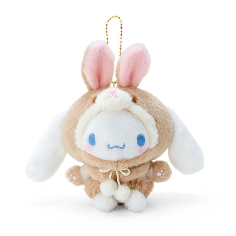 Cinnamoroll Plush Mascot Holder Keychain Rabbit Forest Animals Sanrio Japan 2023