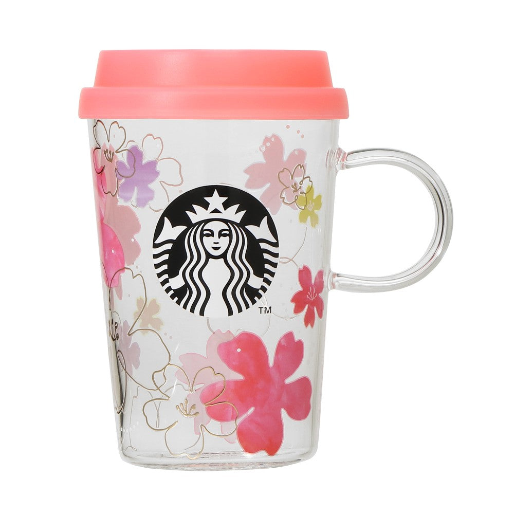 Starbucks Japan SAKURA 2024 Glass Mug Cup 355ml