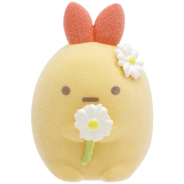 Sumikko Gurashi Fried Shrimp Tail Petite Mascot Doll Flower San-X 