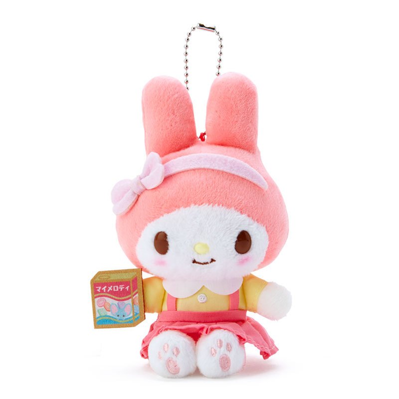 My Melody Plush Mascot Holder Keychain Candy Store Sanrio Japan