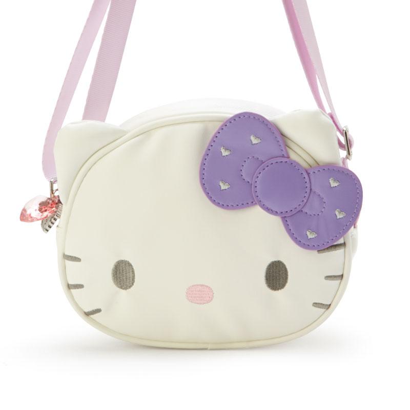 Hello Kitty Kids Pochette Bag Face Shape Sanrio Japan 2022