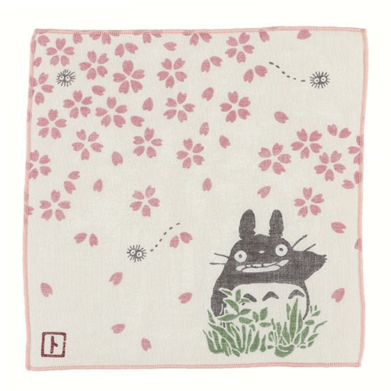 My Neighbor Totoro Gauze Handkerchief Spring Sakura Studio Ghibli Japan