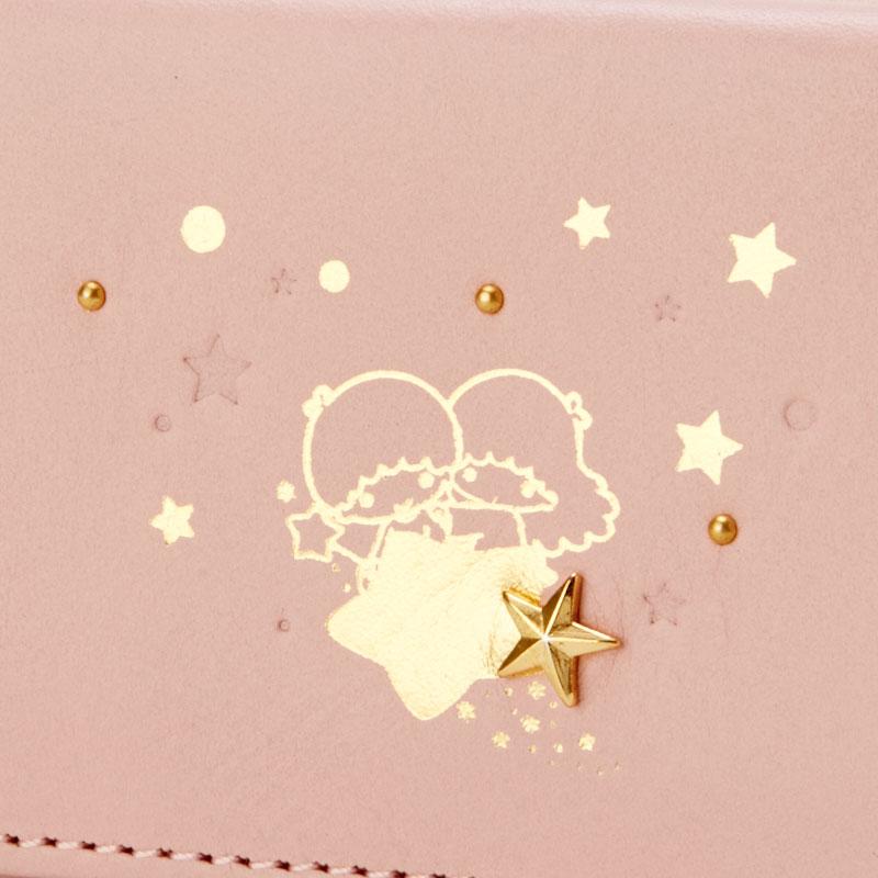 Little Twin Stars Kiki Lala Leather Trifold Wallet Sanrio Japan With Box