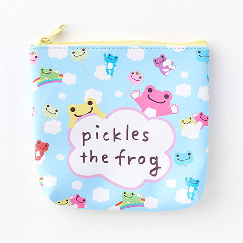 Pickles the Frog Tissue Pouch Cloud Pattern Japan