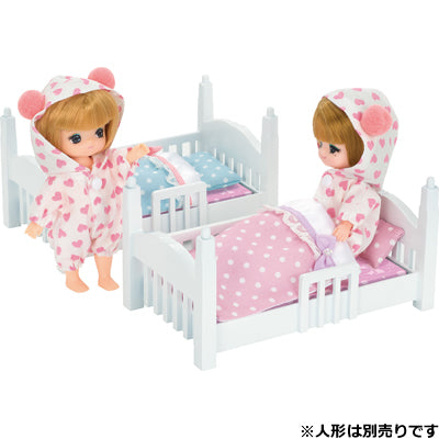 Pretend Play Toy LF-10 Maki Miki 2 Bunk Beds Slide Licca Chan Takara Tomy Japan