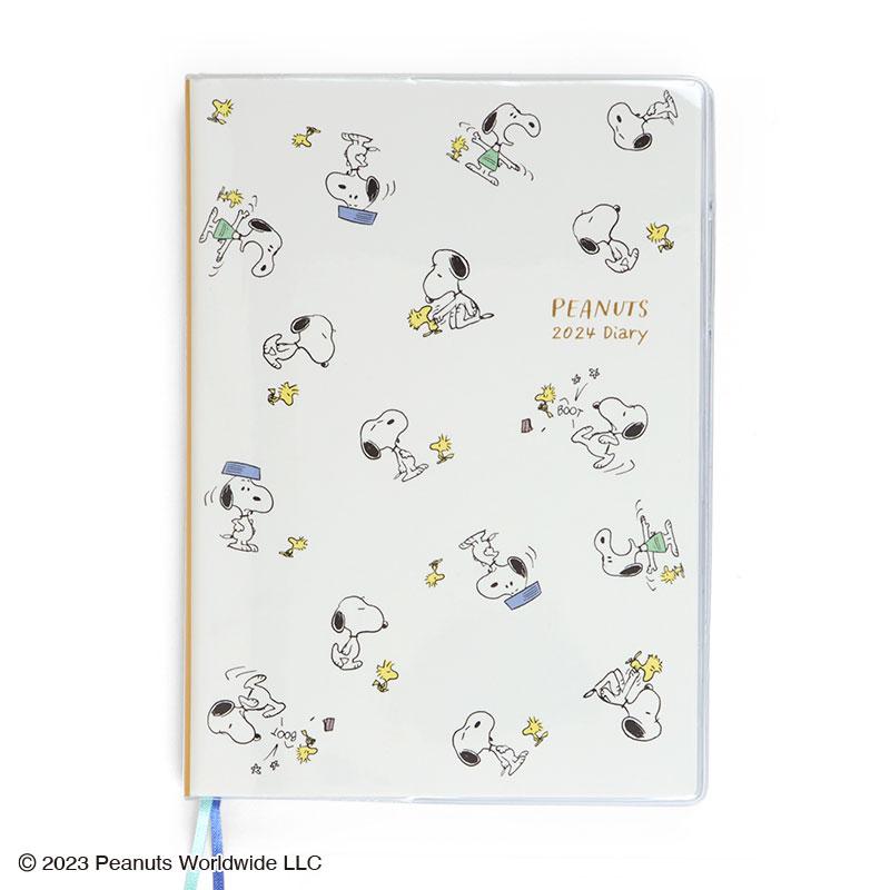 PEANUTS Snoopy 2024 Schedule Book B6 Weekly Wide Sanrio Japan