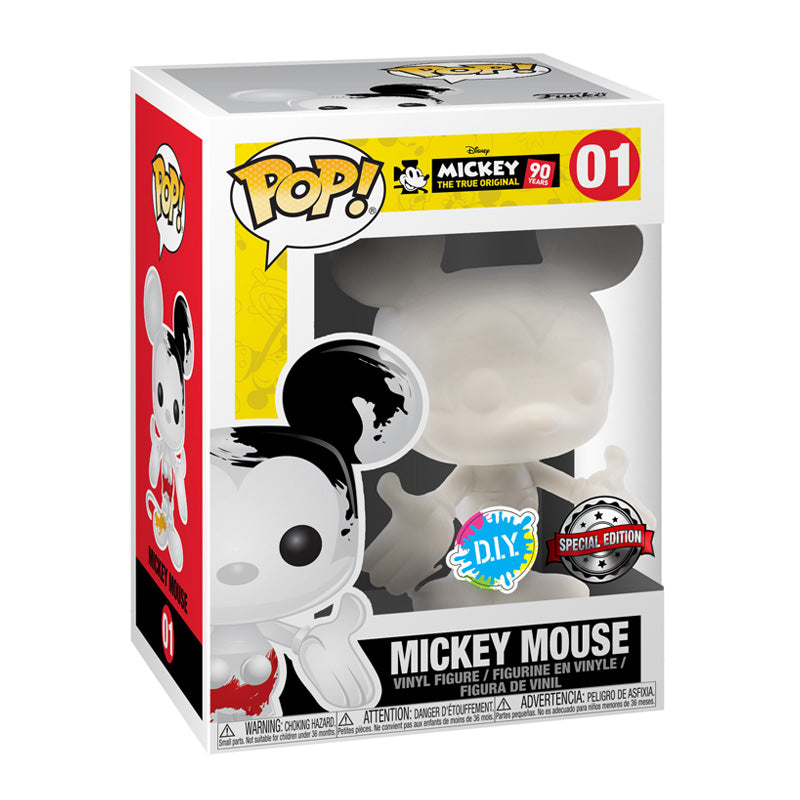 POP! Figure Mickey Mouse 90th Anniversary D.I.Y. Disney Store Japan Limit