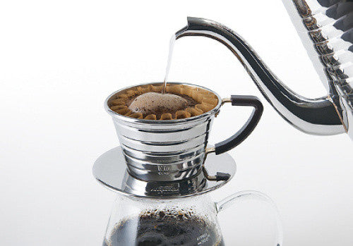 Stainless Coffee Dripper 155 04021 Wave Series Kalita Japan