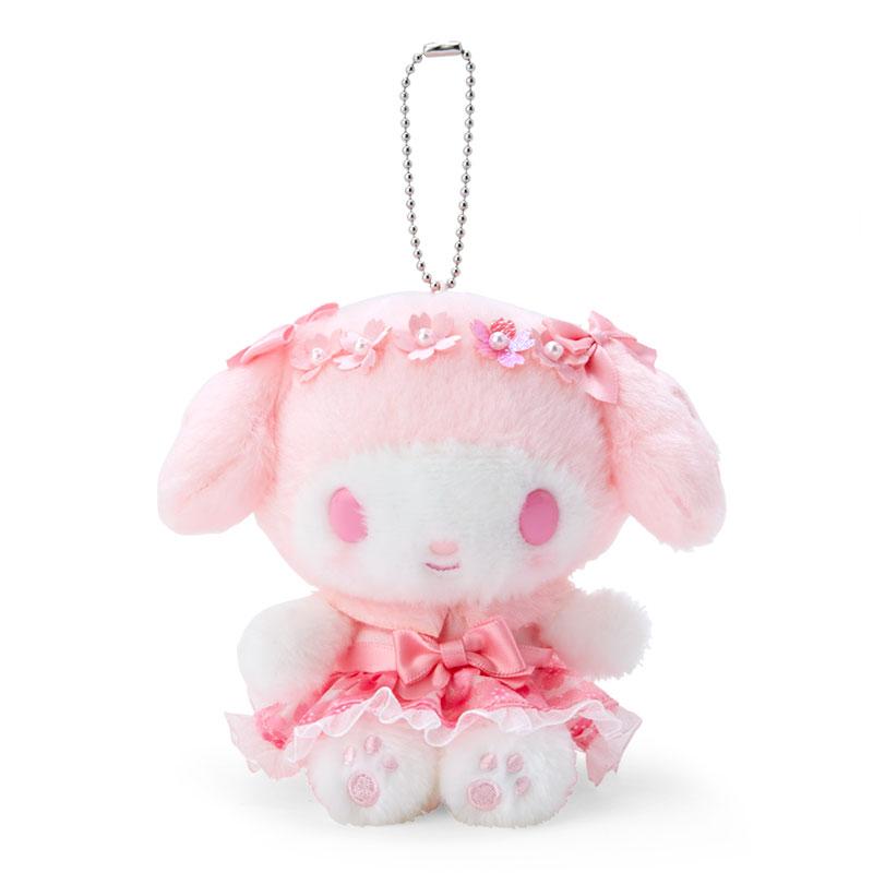 My Melody Plush Mascot Holder Keychain Sakura Sanrio Japan 2023