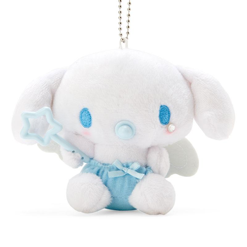 Cinnamoroll Plush Mascot Holder Keychain Baby Angel Sanrio Japan