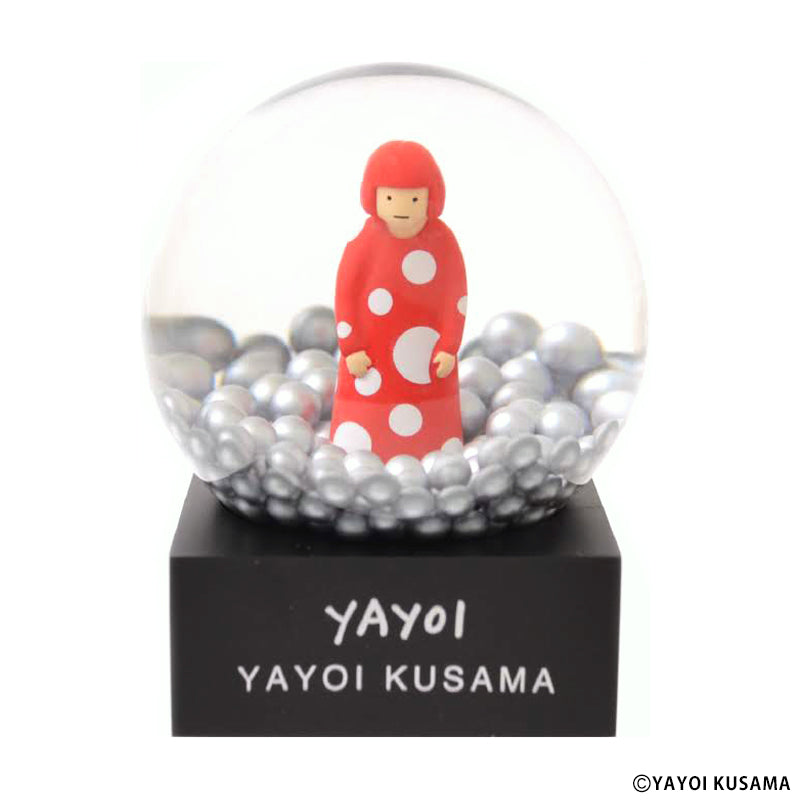 Snow Globe YAYOI Red Yayoi Kusama Japan