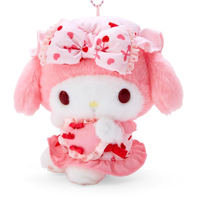 My Melody Plush Mascot Holder Keychain Hocance Valentine Sanrio Japan