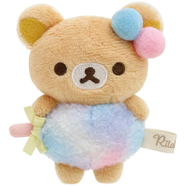 Rilakkuma Rainbow Candy mini Tenori Plush Doll Funny Amusement Park San-X Japan