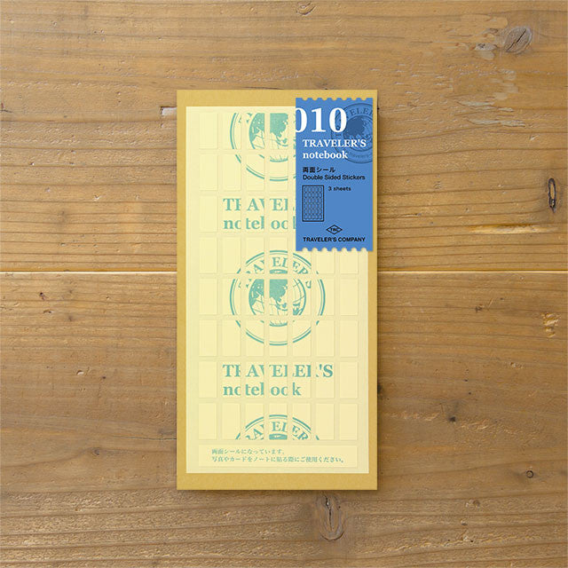 Traveler's Notebook Japan Regular Size Refill 010 Double-Sided Stickers 14303006
