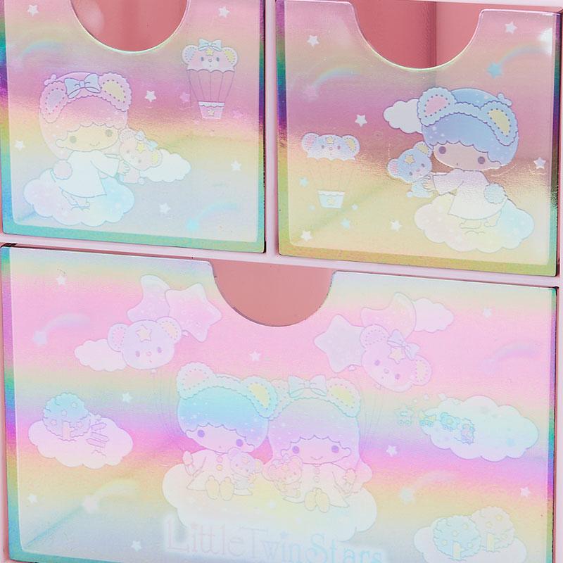 Little Twin Stars Kiki Lala Plastic Chest Aurora Color Sanrio Japan