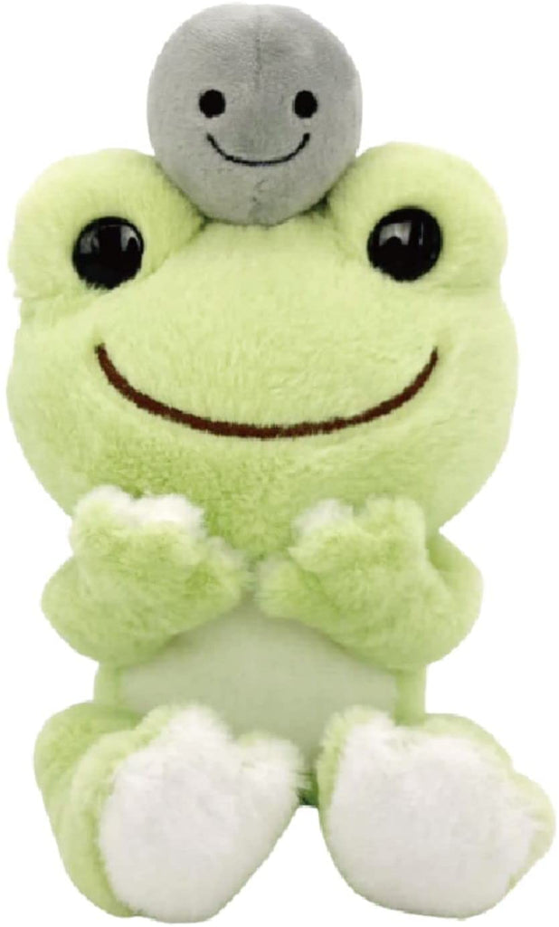 Pickles the Frog Plush Doll with Baby Japan