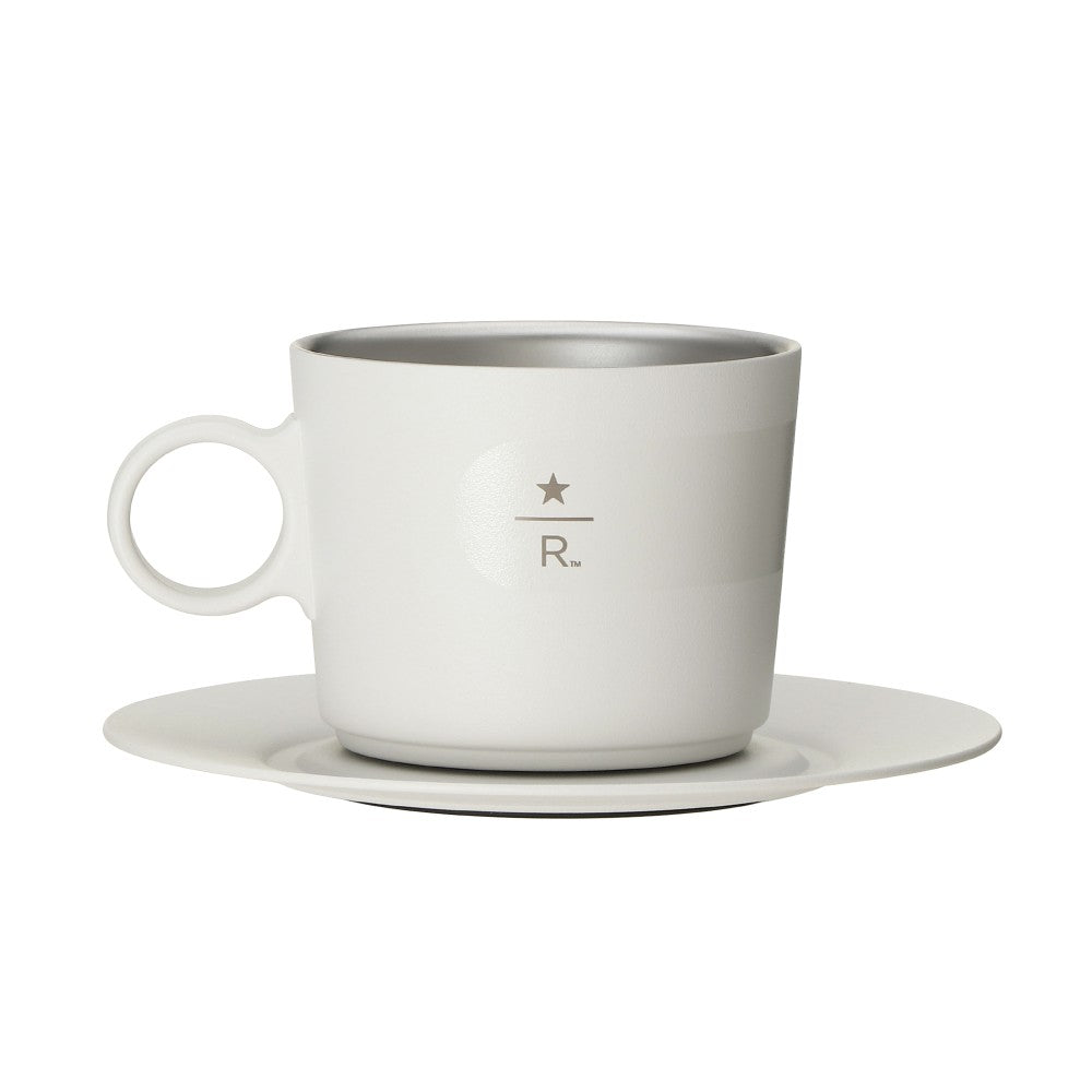 Starbucks Japan STANLEY Stainless Cup & Saucer White 192ml