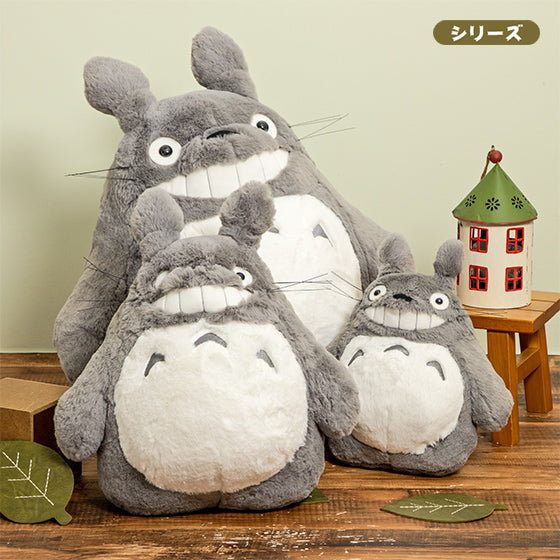 My Neighbor Big Totoro Fluffy Plush Doll M Laugh Studio Ghibli Japan 2023