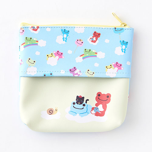 Pickles the Frog Tissue Pouch Cloud Pattern Japan