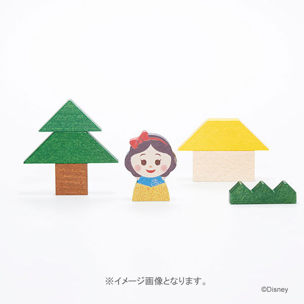 Snow White KIDEA Toy Wooden Blocks Disney Store Japan