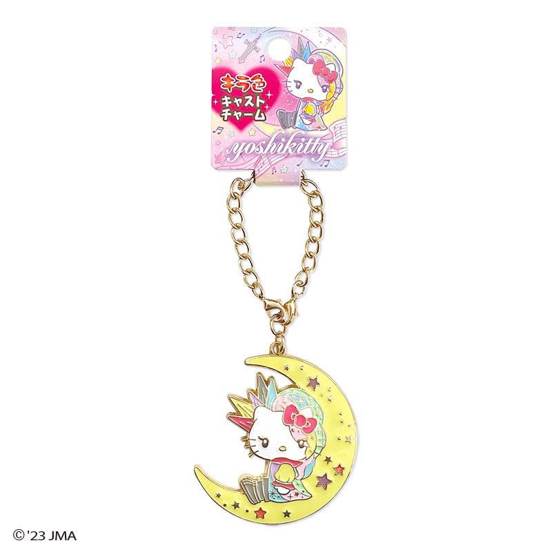 yoshikitty Keychain Key Holder Pastel Moon Sanrio Japan YOSHIKI Hello Kitty