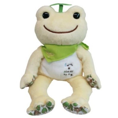 Earth & Pickles the Frog Bean Doll Plush Marched Limit Japan 2022