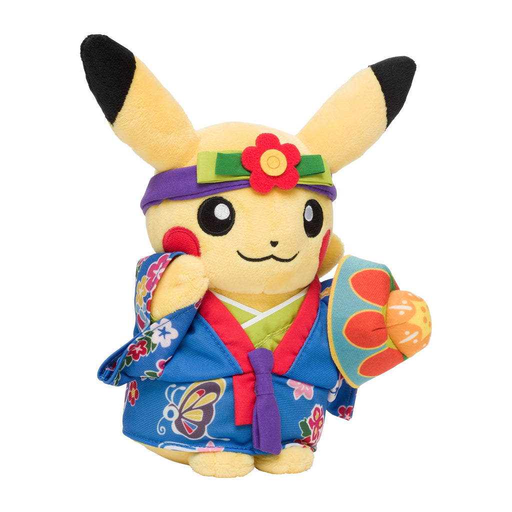 Pikachu Plush Doll Dance Ryubu Pokemon Center Okinawa Japan