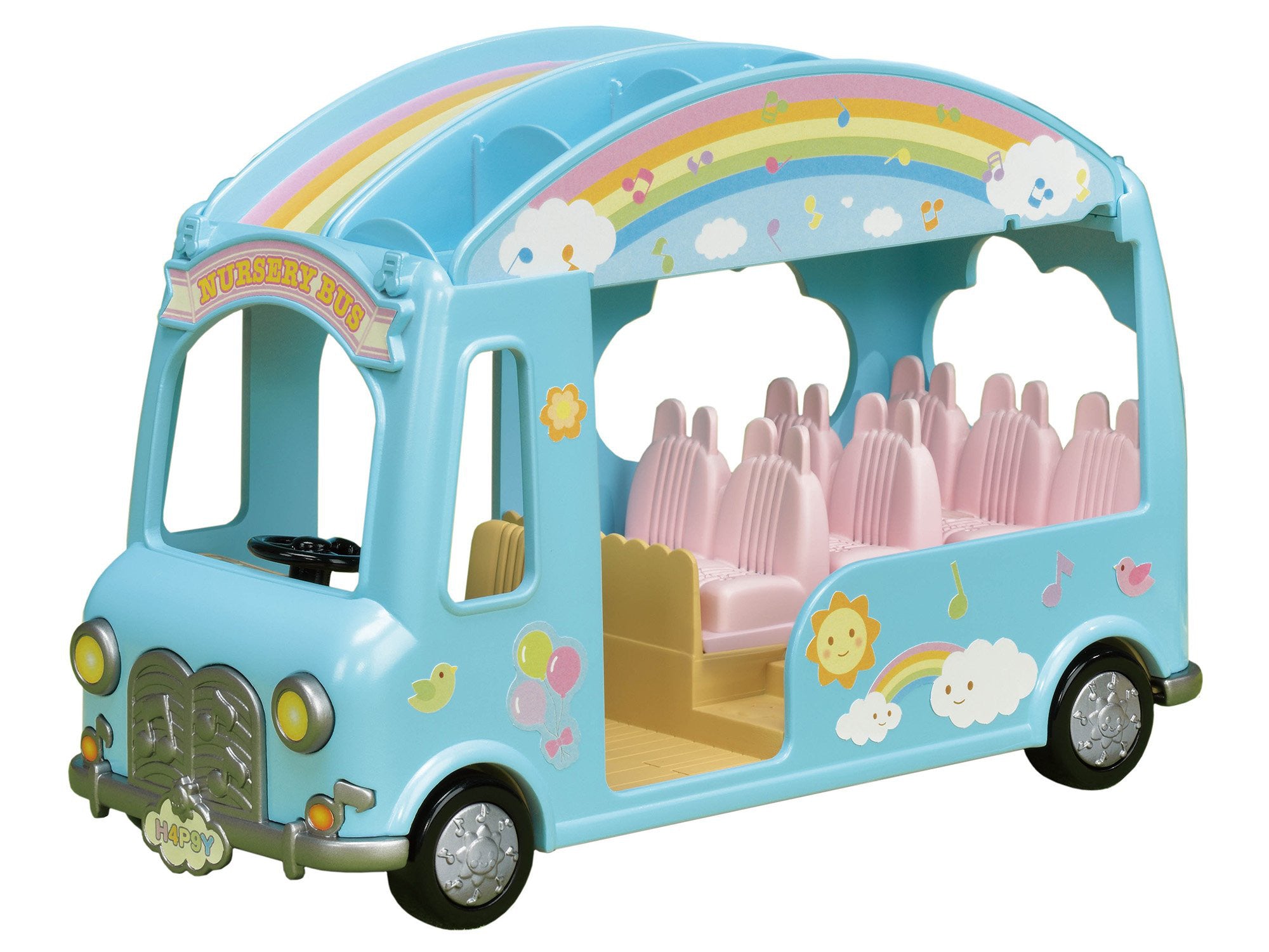Rainbow Nursery School Bus S-62 Sylvanian Families Japan