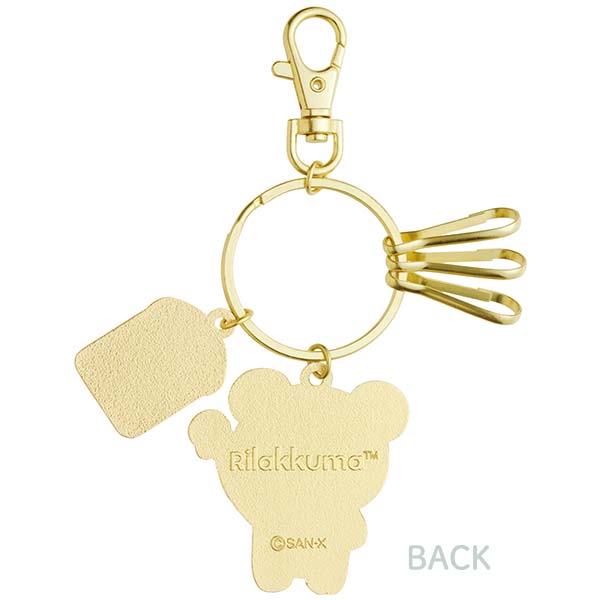 Korilakkuma Keychain Key Holder NEW BASIC RILAKKUMA Vol.2 San-X Japan