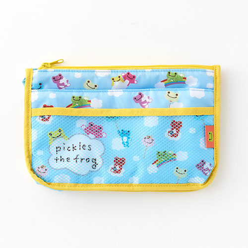 Pickles the Frog Bag in Bag Cloud Pattern Japan