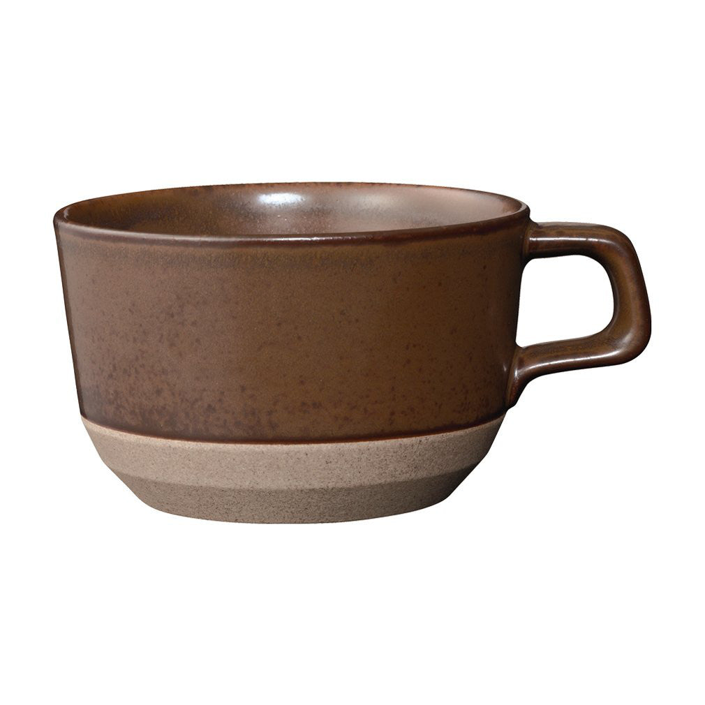 CERAMIC LAB Wide Mug Cup CLK-151 400ml Brown KINTO Japan 29527