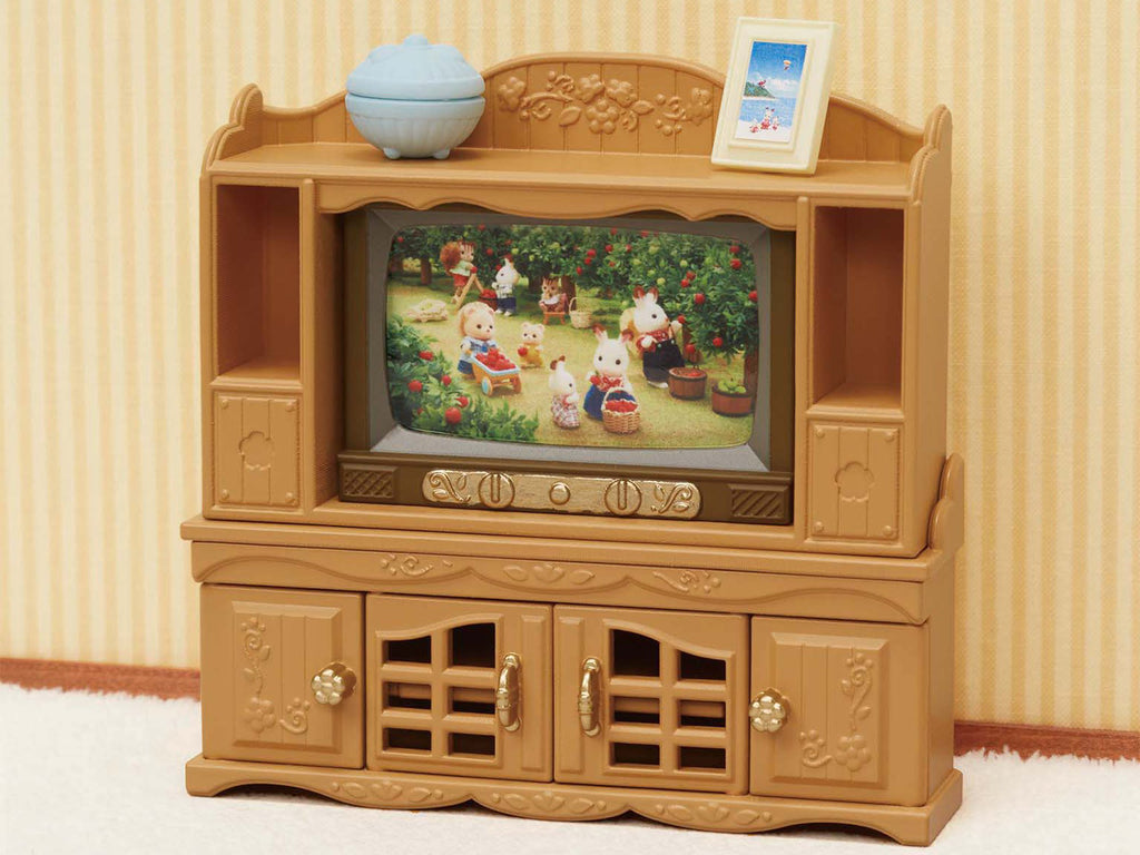 Furniture TV and Stand Set Ka-522 Sylvanian Families Japan Calico Critters