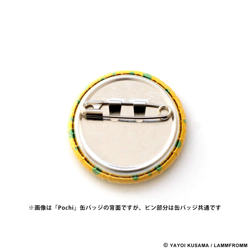 Pinback Button Badge 8pcs Set Yayoi Kusama Japan Artist Pumpkin