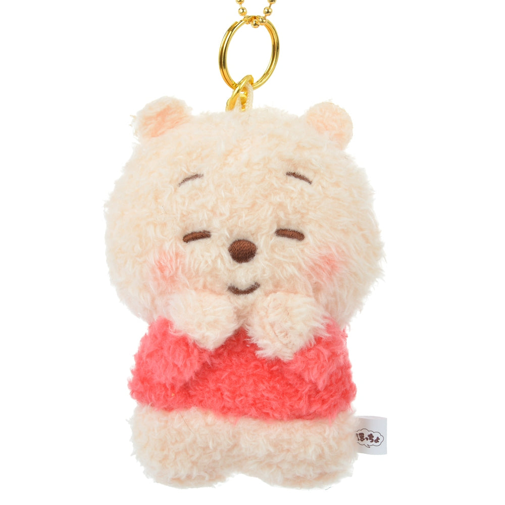 Winnie the Pooh Plush Keychain Hoccho Disney Store Japan 2023