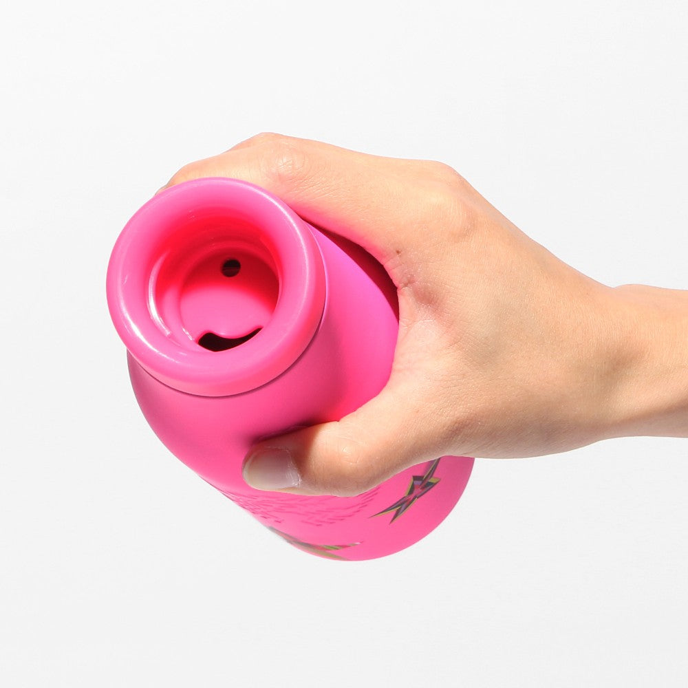 Starbucks Japan Foldable Silicone Bottle (Pink)