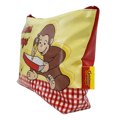 Curious George Pouch Drawing Red Japan