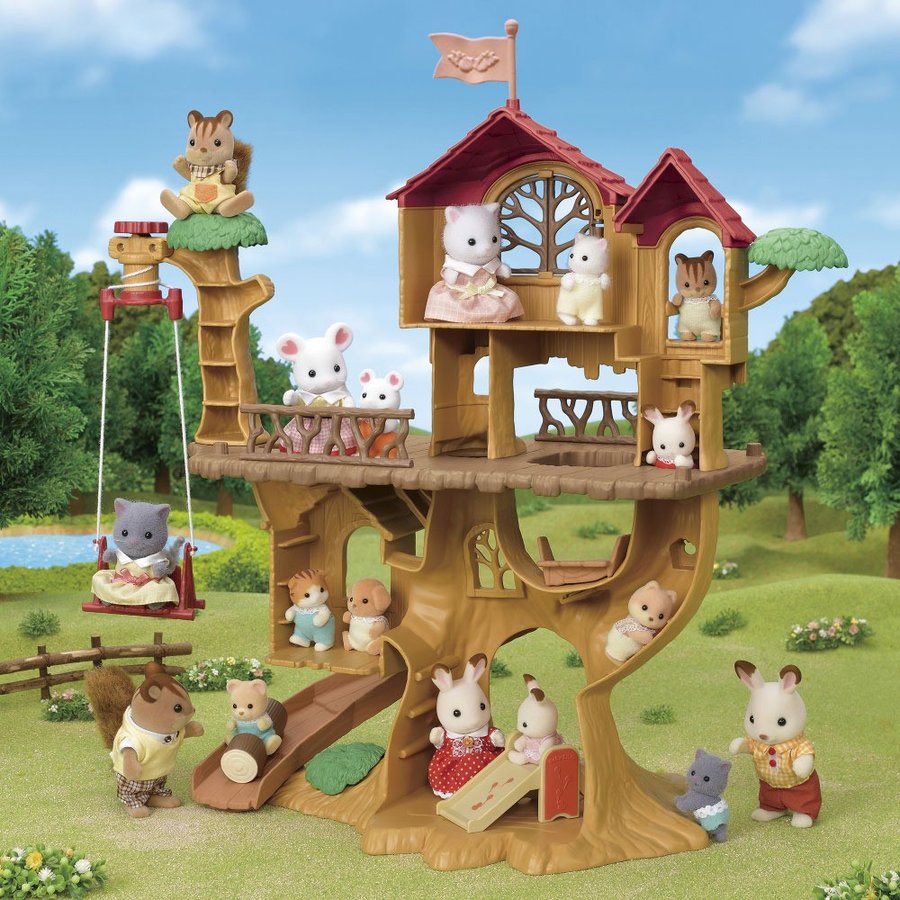 Dokidoki Tree House in the Forest KO-61 Sylvanian Families EPOCH Japan